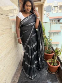 Khadi Cotton saree view 3