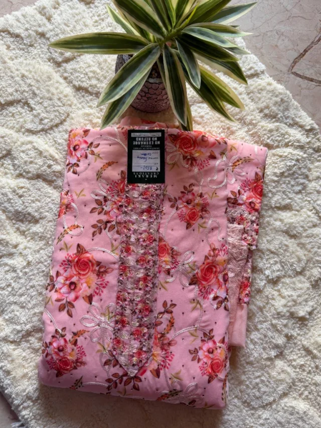 Heritage Floral Cotton Kurta